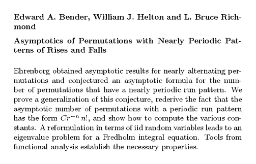 Plain TeX source file for the abstract.