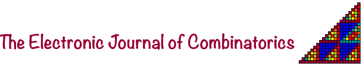The Electronic Journal of Combinatorics