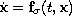 $\dot{\hbox{\bf x}} = \hbox{\bf f}_\sigma(t,\hbox{\bf x})$