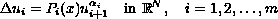 $$
 \Delta u_i=P_i(x)u_{i+1}^{\alpha_i}\quad\hbox{in }\mathbb{R}^N,
 \quad i=1,2,\dots,m
 $$