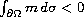 $\int_{\partial\Omega} m\,d\sigma<0$