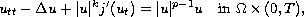 $$
 u_{tt}-\Delta u  +|u|^kj'(u_t)=|u|^{p-1}u
 \quad \hbox{in }\Omega \times (0,T),
 $$