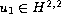 $u_{1}\in {H}^{2,2}$