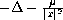 $-\Delta -\frac{\mu }{| x| ^2}$