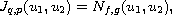 $$
 J_{q,p} (u_1,u_2) =N_{f,g}(u_1,u_2),
 $$