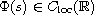 $\Phi(s)\in C_{\rm loc}(\mathbb{R})$