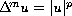 $\Delta\!^m u=|u|^p$