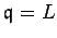 $ \mathfrak{q}= L$