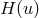 H (u )