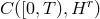 C ([0,T ),Hr )