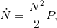 2 ˙ N-- N = 2 P,