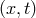 (x,t)