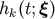 hk &#x0028;t;&#x03BE; &#x0029;