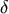 &#x03B4;