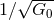 √ --- 1β G0