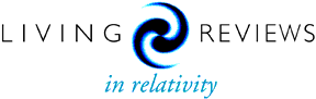 logo of Living Reviews in Relativity