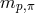 mp,π