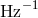 −1 Hz