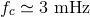 fc β 3 mHz