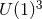 U (1 )3