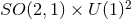 SO (2,1 ) × U (1)2