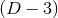 (D − 3)