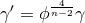 -4- γ ′ = Ο n−2γ