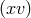 (xv )