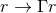 r → Γ r