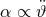 ¨ α ∝ π