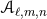 π β,m,n