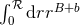 ∫β drrB+b 0