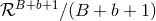B+b+1 β β(B + b + 1)