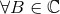 ∀B ∈ β