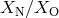 X ∕X N O
