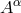 Aα
