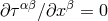 αβ β ∂ τ ∕∂x = 0