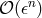 𝒪 (𝜖n)