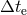 Δte