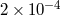 −4 2 × 10