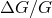 ΔG ∕G