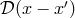 π (x − x ′)
