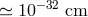−32 β 10 cm