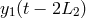 y1(t − 2L2)