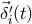 ′ ⃗δi(t)