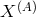 X (A)