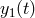 y1(t)