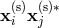 x (si)x(js)∗