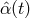 ˆα(t)