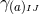 γ(a)IJ